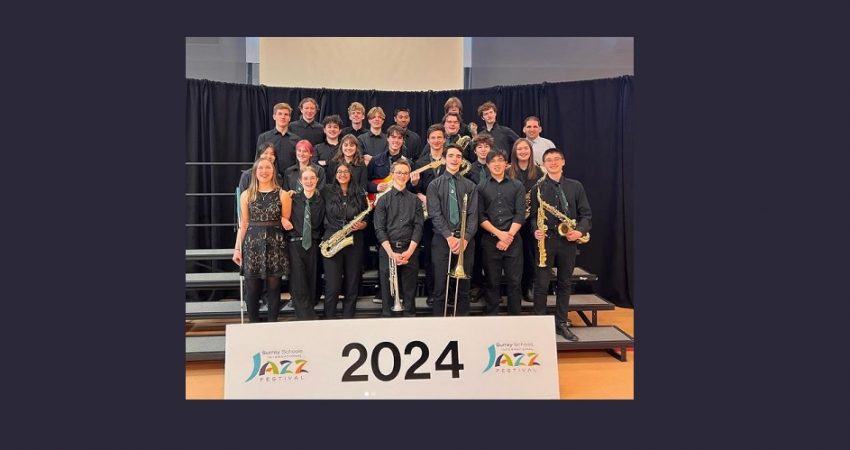 BC’s most outstanding Sr. Jazz Band….